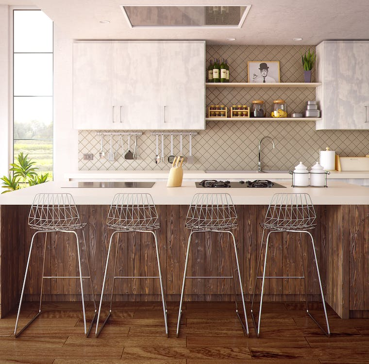 Spacious kitchen to maximize functionality